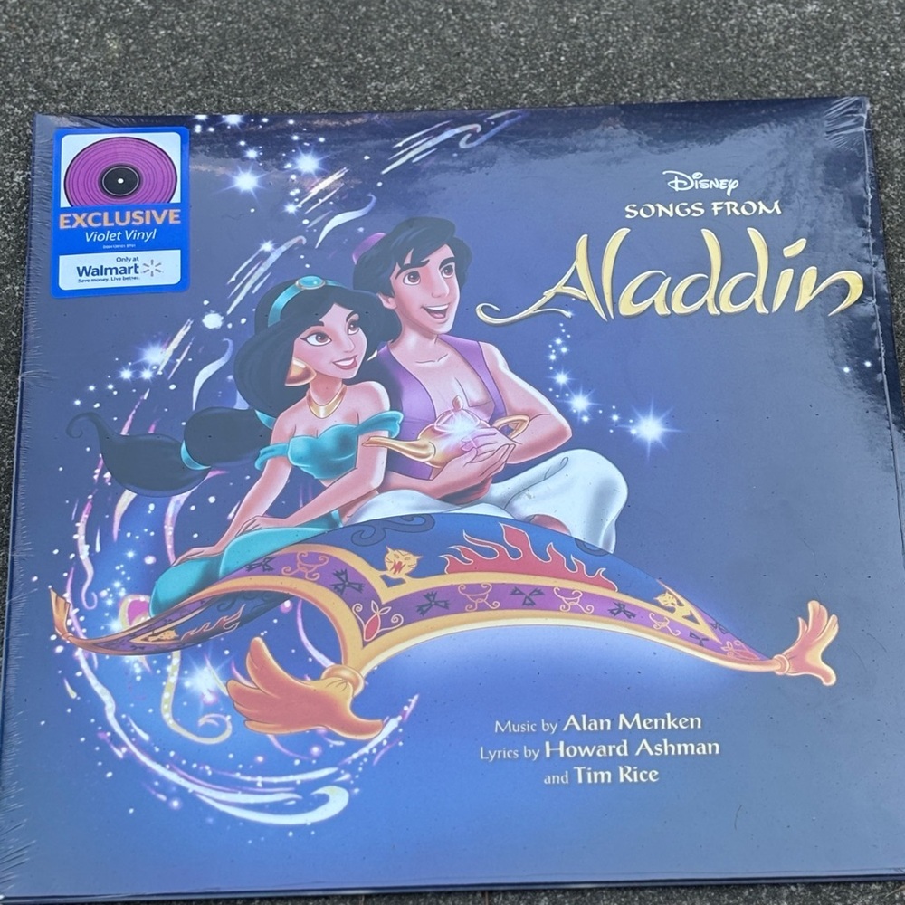 Disney Aladdin Exclusive Vinyl Record Collection!